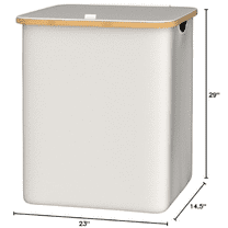 Hampers for Laundry Basket with Lid, 160L Extra Large Laundry Hamper 3 Section Dirty Clothes Hampers for Laundry Divided Laundry Basket Organizer for Bedroom,Laundry Room