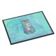 thumbnail image 1 of "Treasures Rhinoceros Watercolor Doormat, 24""H x 36""W, Multicolor" Caroline's Treasures BB7381JMAT, 1 of 1
