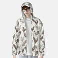 thumbnail image 2 of Lsque Chickens Pattern UPF 50+ Lightweight Sun Protection Men's Women's Long Sleeve Shirt, Hoodie Performance -Medium, 2 of 7