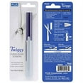 thumbnail image 4 of Plus Pen Style Compact TSA Twiggy Scissors with Cover Blue, 4 of 8