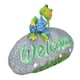 thumbnail image 4 of Decoración de jardín, estatua de rana de bienvenida, estatua luminosa de rana de bienvenida, estatua de rana, artesanía excepcional, 4 of 8