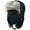 Black, variant on BadPiggies Windproof Trapper Hat Warm Winter Hats Trooper Hunting Cap with Ear Flaps Ski Mask for Women & Men (Gray)