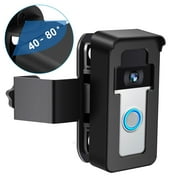 Anti-Theft Video Doorbell Mount No Drill: Blink Door Bell Camera Adjustable Angle Holder - Anti Theft Video Door Bell Mounting Bracket Door Security Apartment Essentials, Easy to Install