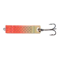 Mack's Lure Cripplure Glow Glow/Red Hot Head 1 3/4"