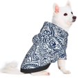 thumbnail image 2 of Fotbe Paisley4 Sudadera con Estampado para Perros Pequeños – Suéter con Capucha para Mascotas, Tela Suave de Forro Polar con Bolsillo-Large, 2 of 7
