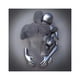thumbnail image 1 of Corazón Arte Moderno Decorativo Metal Figura Estatua Arte Lienzo Pintura Colgante De Pared Sin Marco Decoración De La Habitación Guardurnaity HA045134-01, 1 of 6