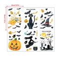 thumbnail image 2 of Pegatinas de pared para decoración de Halloween, adhesivos para ventanas, manualidades de bricolaje, calcomanías de espejo reutilizables impermeables 6 Piezas Jumpingount HA007620-00, 2 of 6