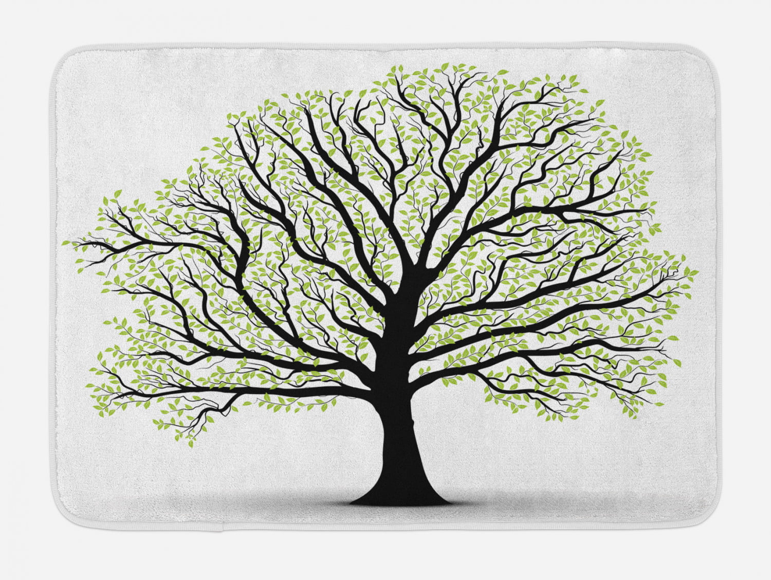 Plush Bathroom Decor Mat with Non Slip Backing 29.5 X 17.5 Ambesonne Bicycle Bath Mat Autumn Tree with an Aged Old Bike and Fall Tree of The November Day Fall Season a Park Nature Theme Orange