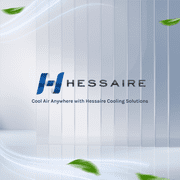 Hessaire Outdoor Portable 500 Square Foot Evaporative Cooler Humidifier