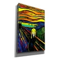 thumbnail image 2 of Epic Graffiti 'Scream 2' by Howie Green, Canvas Wall Art, 18"x26", 2 of 2