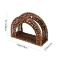 thumbnail image 3 of Luoshdecor Napkin Holder for Table,Weave Rattan Napkin Holder for Tables,Decorative Napkin Holder for Kitchen, Countertop,Dining Room, 3 of 6
