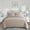 Beige, variant on JML 3 Piece Quilt Set Queen,Stone Washed Microfiber Bedspread Coverlet,Turquoise 88"x92"