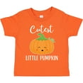 thumbnail image 3 of Inktastic Halloween Cutest Little Pumpkin Boys or Girls Toddler T-Shirt, 3 of 5