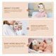 thumbnail image 2 of 3 unids Baby cientos días Photo Headbands Pearl Flowe Hairbands (Rosa, Beige), 2 of 5