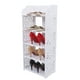 thumbnail image 4 of Zapatero ANGGREK Organizador de almacenamiento de zapatos 5 Niveles Blanco, 4 of 7