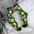 thumbnail image 5 of KLL St Patrick's Day10 Print Cool Socks Men's Women's Crew Socks Funny Crazy Novelty Stockings, 5 of 6