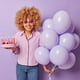 thumbnail image 4 of Set de globos RUBFAC, color morado pastel, 105 unidades, con cinta y pegamento, 4 of 7
