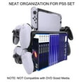 thumbnail image 3 of Soporte para juegos para PS5/PS4/Xbox Series X/Xbox One/Switch Torre de almacenamiento para juegos, organizador de discos de juegos, 3 of 7