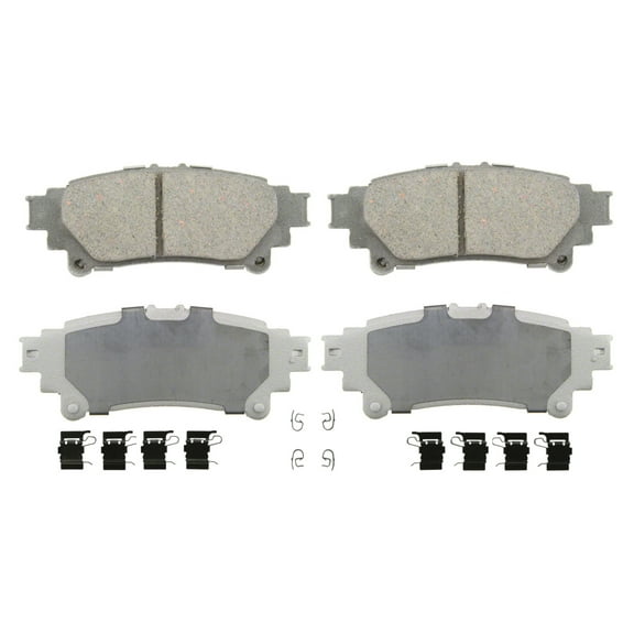Disc Brake Pad Set Fits select: 2014-2019 TOYOTA HIGHLANDER, 2011-2020 TOYOTA SIENNA