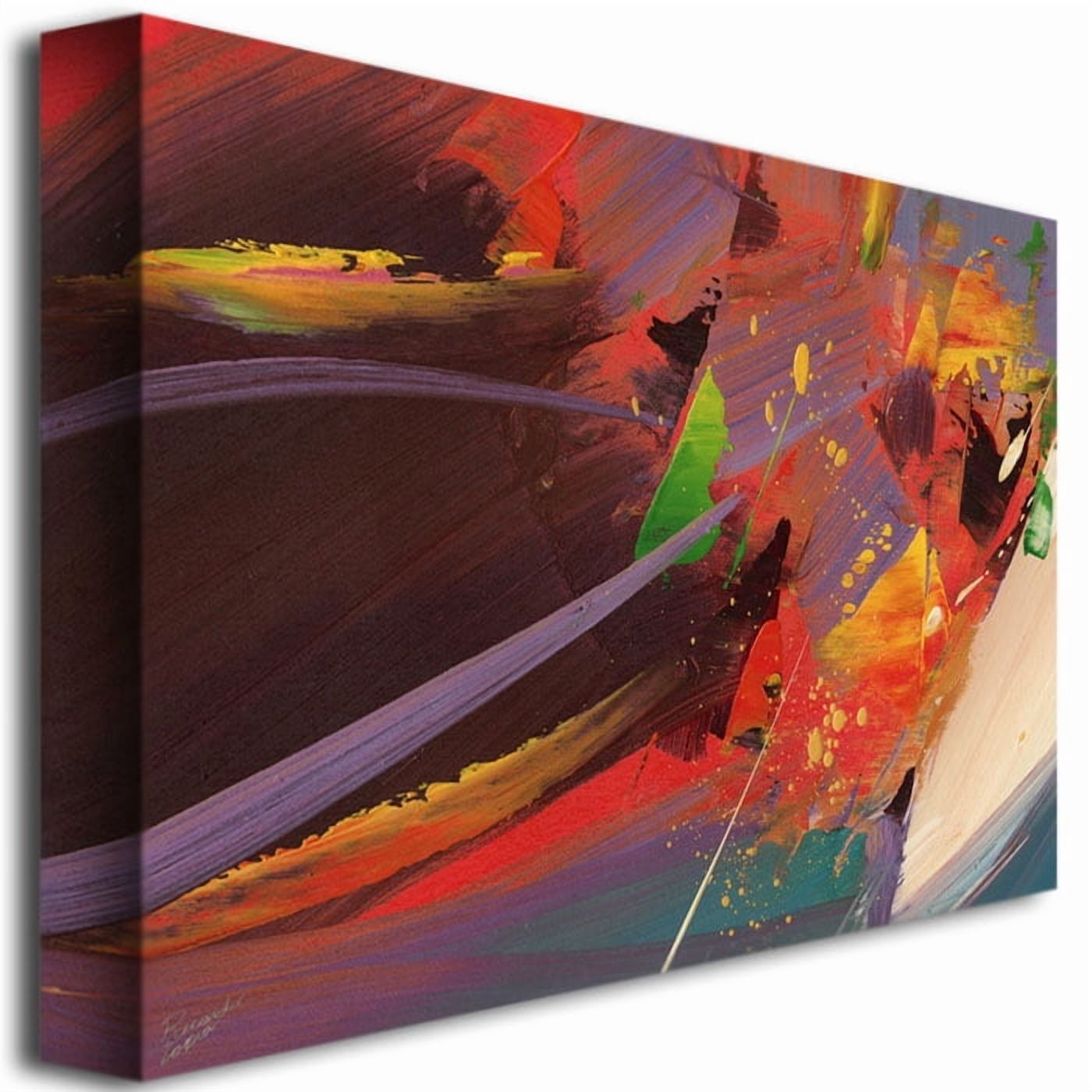 Trademark Fine Art "Splash" Canvas Art by Ricardo Tapia