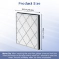 thumbnail image 4 of HE401 Filter for Shark Air Purifi-er 4, Compatible with Shark HE401 HE402 HE405 HE400, H13 True HEPA High-Efficiency Activated Carbon Filter for Shar, 4 of 7