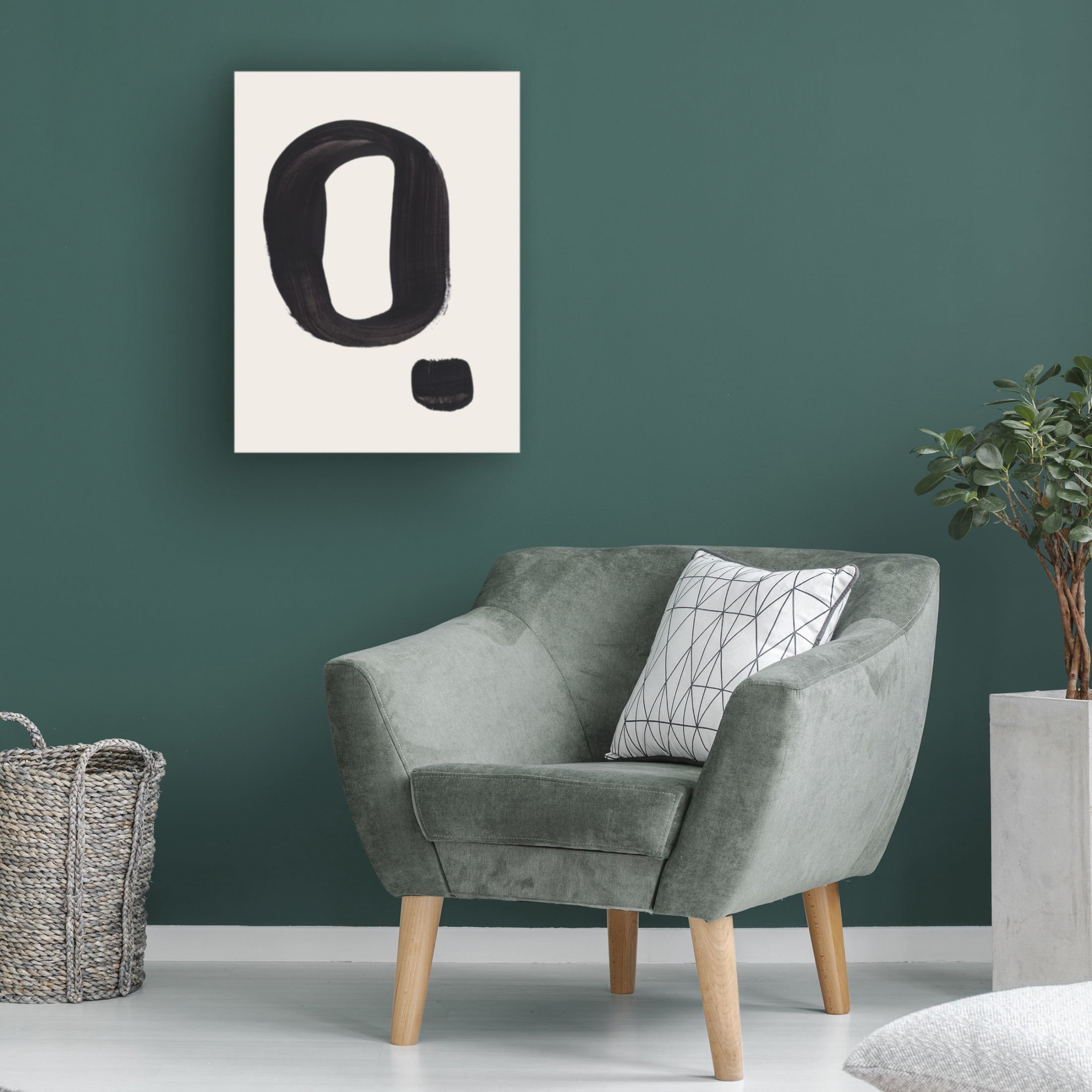Trademark Fine Art Ejaaz Haniff Ink Ring Canvas Wall Art