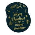 thumbnail image 1 of Inkdotpot Gold Foil Paper Hang Tags Merry Christmas & Happy Holiday Favor Tags 50 Pieces, 1 of 6
