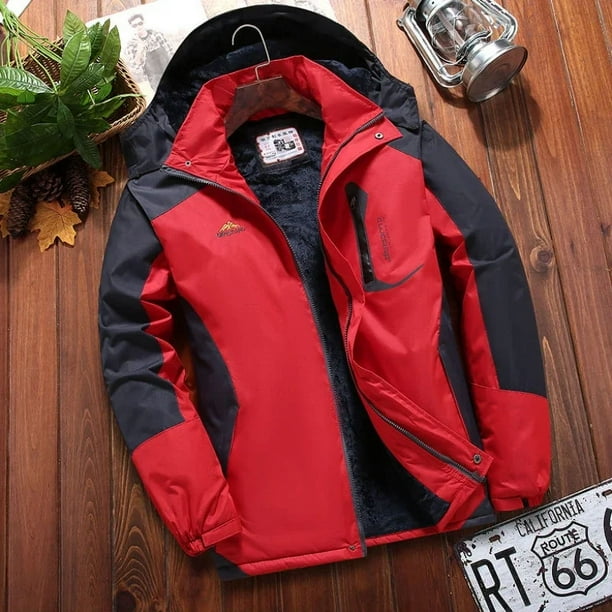 Chaqueta De Invierno BOLF Para Hombre - Con Capucha, Plumas, Cierre Cremallera, Estilo Deportivo 4D4