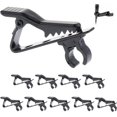 thumbnail image 1 of 10 Clips Clip Microphone Amovible Clip Mini Microphone Clip Microphone de Rechange Clip Fixe pour Support de Microphone S'Adapte à des Cordons de 3,5 Mm, 1 of 5