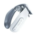 thumbnail image 2 of Massager | Electric Heated & Shoulder Relaxer | Ergonomic U-Shaped Physiotherapy Device | 4 Massage Heads | USB Charge | | Portable | White | 15x15x6cm, 2 of 9
