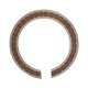 thumbnail image 3 of Roseta de guitarra clásica, piezas de roseta de incrustación de agujero de madera, diseño de flores de guitarra clásica decoración de calcomanías, 3 of 9
