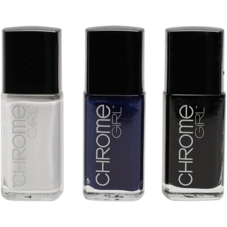 Toronto Maple Leafs Women's 3-Pack Nail Polish - White/Navy Blue/Black - No Size