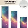 thumbnail image 4 of Colorful Tie Dye Nebula Pattern Kitchen Rugs Sets Of 3,Kitchen Runner Rugs Non Skid Washable,Decorative Kitchen Floor Mats for Kitchen,Sink,Laundry,17"x30"+ 17"x47" + 17"x59", 4 of 6
