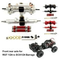 thumbnail image 4 of Xingzhi Alloy Front Rear Axle Driving Shaft For 1/24 RGT FTX ECX Barrage Enhanced All-metal Worm Gear Axle For 1/24 RGT FTX ECX Black 1Set, 4 of 6