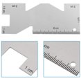thumbnail image 1 of Regla de costura, calibre de medición de costura de metal, plantilla de regla de acolchado manual, calibre de medición de acolchado de costura, accesorio de herramienta de costura para bricolaje, costura, acolchado Artisa LingWen 8390614684218, 1 of 1