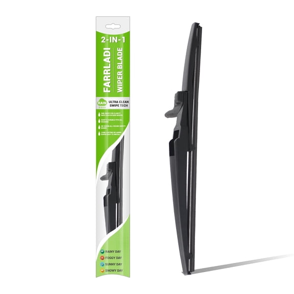 FARRLADI Windshield Wipers Replacement for Toyota 4Runner 2010-2024,Easy installation,Streak-free 12 Inch All-Season Rear Wiper Blades(Pack of 1)