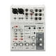 thumbnail image 1 of Mezcladora Yamaha AG06MK2W 6 Canales Android Ios +48 V USB Grabación y reproducción de audio de 2 pistas de alta resolución 24 bits 192 kHz, 1 of 3