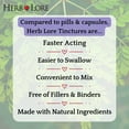 thumbnail image 4 of Herb Lore Organic Moringa Tincture – Liquid Moringa Breastfeeding Supplement Drops for Lactation & Breast Milk Support (4 fl oz), 4 of 7