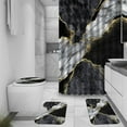 thumbnail image 2 of AUQ Shower Curtains Odorless Long Shower Curtain Waterproof and Wear-Resistant Eco-Friendly Materials Shower Curtain Cute,Yellow, 2 of 4