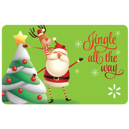 Jingle All The Way Walmart Gift Card Walmart Com