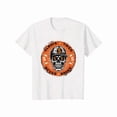 thumbnail image 1 of Camiseta con estampado de calavera para hombre, ropa de calle informal, de algodón, siempre cansado, nunca roto, 1 of 6