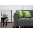 thumbnail image 3 of Ambesonne Green Throw Pillow Cover 2 Pack, Exotic Trees in Forest Theme, 24", Green, 3 of 7