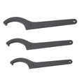 thumbnail image 2 of 3x Professional Crescent Hook Wrench compatible with Adjustable Hook Spanner C Spanner, 2 of 5