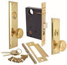 Marks 7NY10A//3 Right Hand Apartment Entry Heavy Duty Mortise Lockset