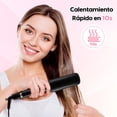 thumbnail image 4 of SASHA Plancha para Cabello Profesional | 5 Niveles Temperatura Hasta 480&deg;F | Placas Cer&aacute;mica-Titanio 3D Flotantes | Aceite Nuez Morroquina & Queratina | Iones Negativos Anti-Arr, 4 of 6