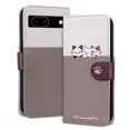 thumbnail image 1 of Compatible with Google Pixel 7A Cute Animals Pattern Wallet Case with Card Slots Flip Cover, 1 of 5