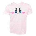 thumbnail image 1 of Nintendo 47403-Small Kirby Face Men T-Shirt, Pink - Small, 1 of 1