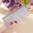 thumbnail image 3 of Slim Thin Leather Women Wallet RFID Blocking Credit Card Holder Bifold Long Ladies Billfold, 3 of 5