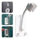 thumbnail image 4 of Matsuzay Soporte de cabezal de ducha ajustable Soporte de cabezal de ducha universal sin perforaciones para reemplazo de baño de vidrio de Accesorios de baño, 4 of 6