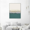 thumbnail image 3 of Giant Art Canvas  30x40 Teal Forever And A Day I Framed in Multi-Color, 3 of 3